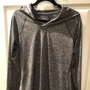 Ideology Gray dry fit workout long sleeve size M